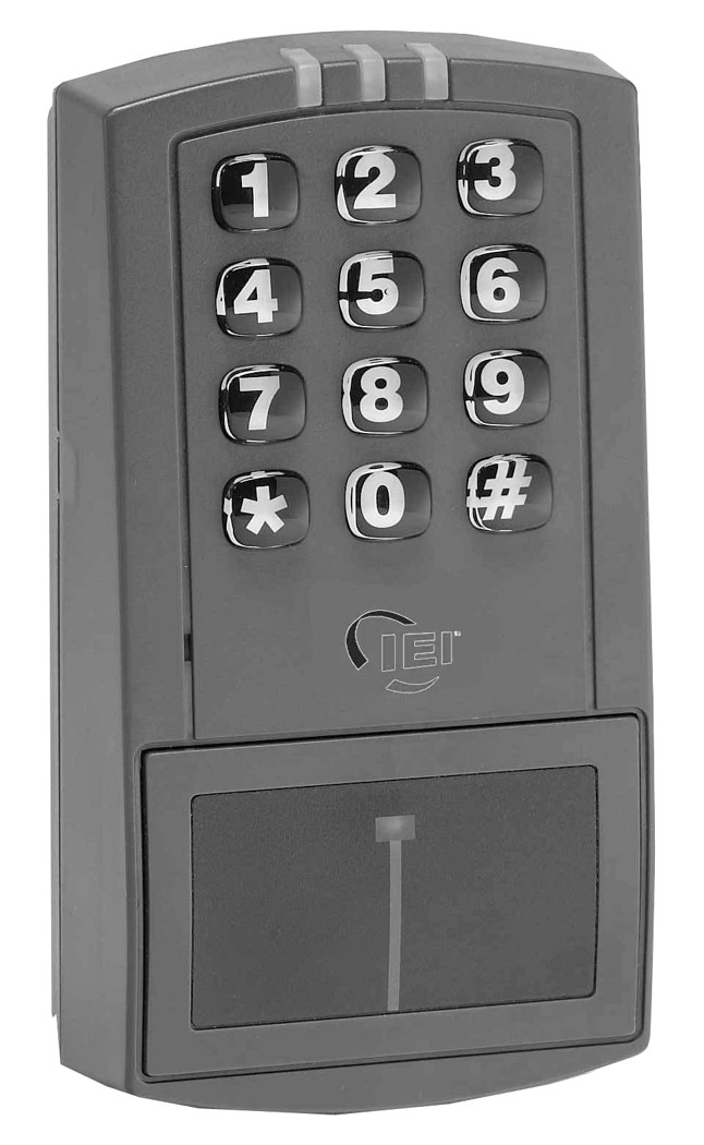 Figure 6-4: A combi-nation of a proximity card and PIN pad entry control.